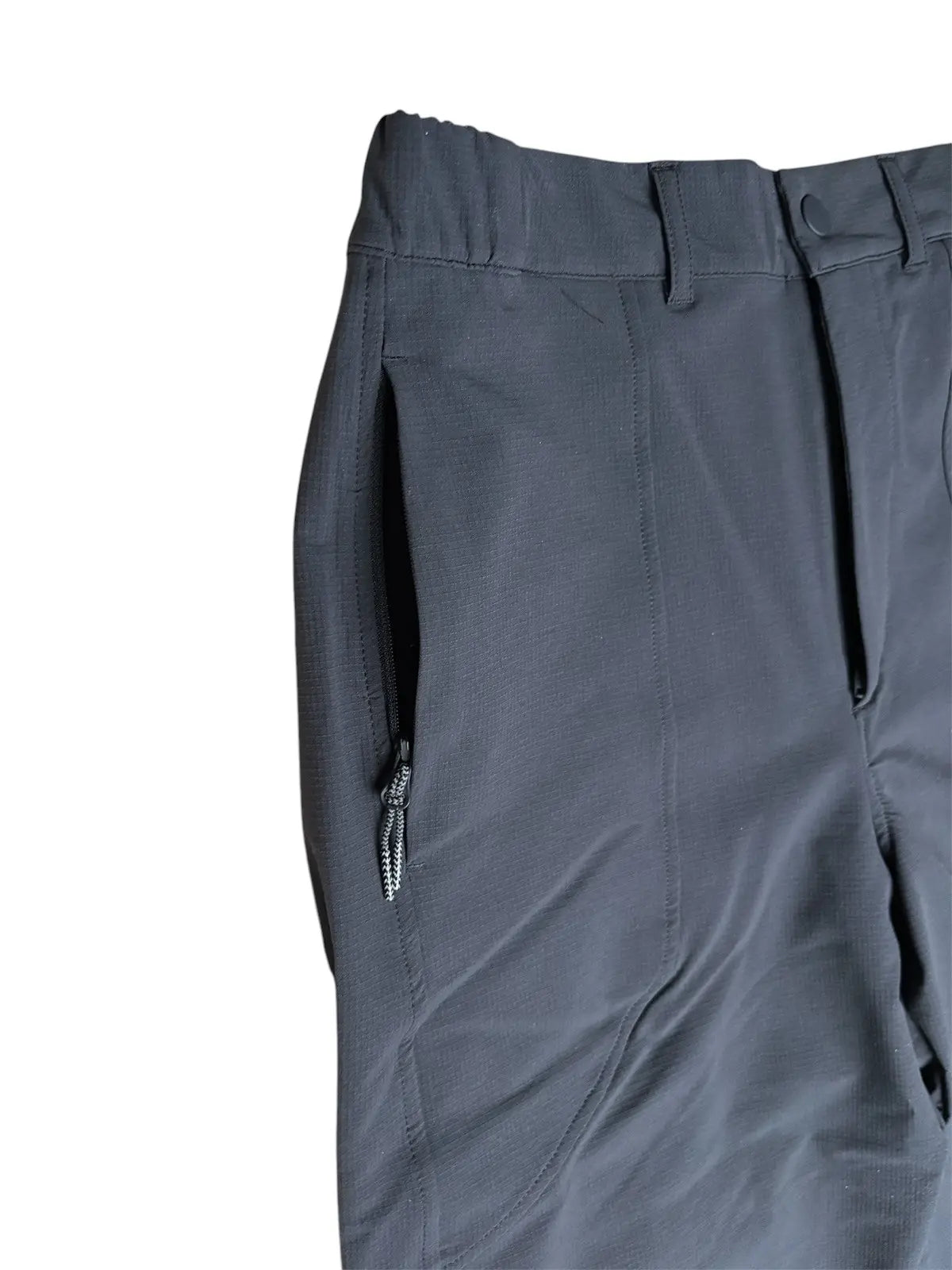 ROA Hiking Black Technical Soft-Shell Nylon Stretch Pants