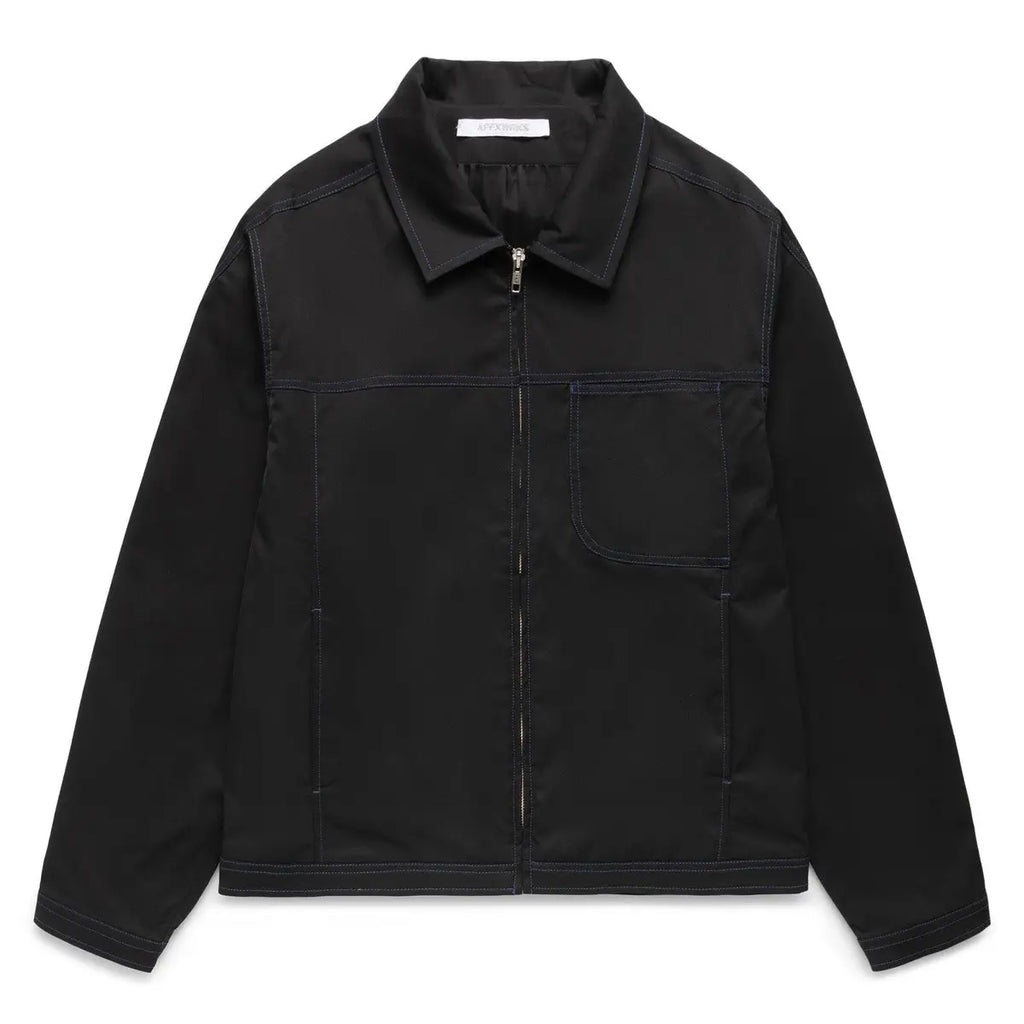 AFFXWRKS Boxed Blouson Nylon Twill Zipped Jacket