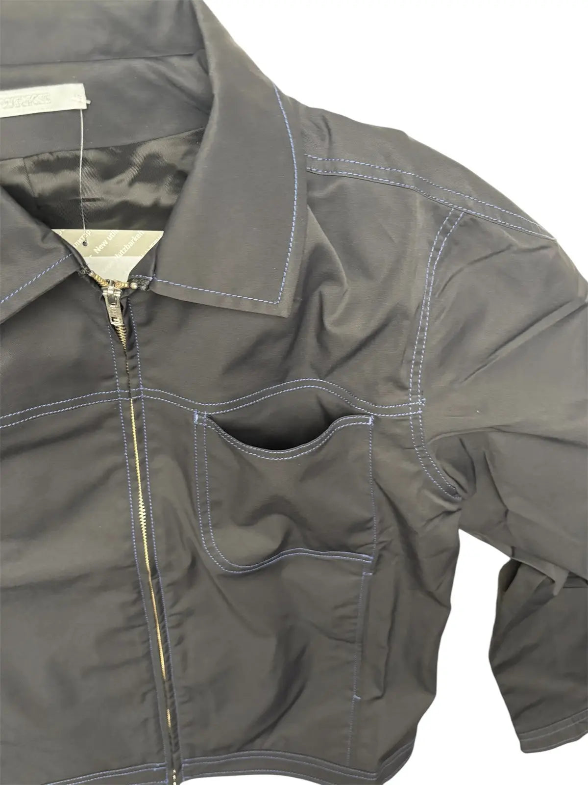 AFFXWRKS Boxed Blouson Nylon Twill Zipped Jacket