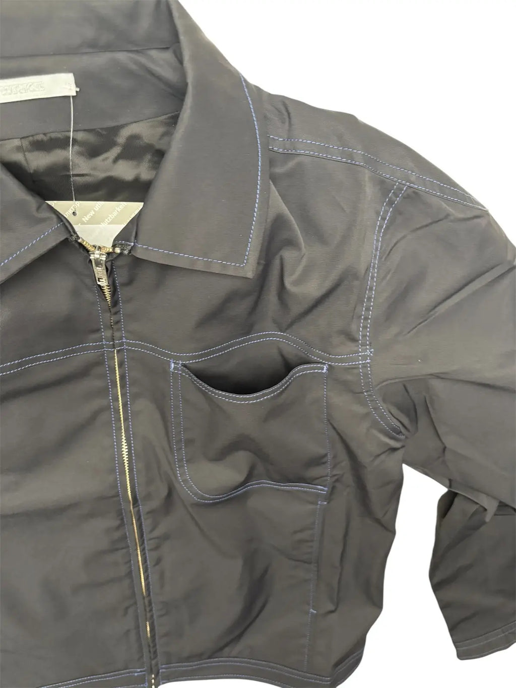 AFFXWRKS Boxed Blouson Nylon Twill Zipped Jacket