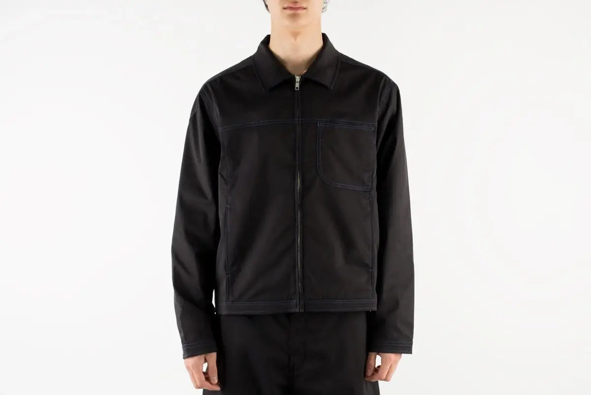AFFXWRKS Boxed Blouson Nylon Twill Zipped Jacket