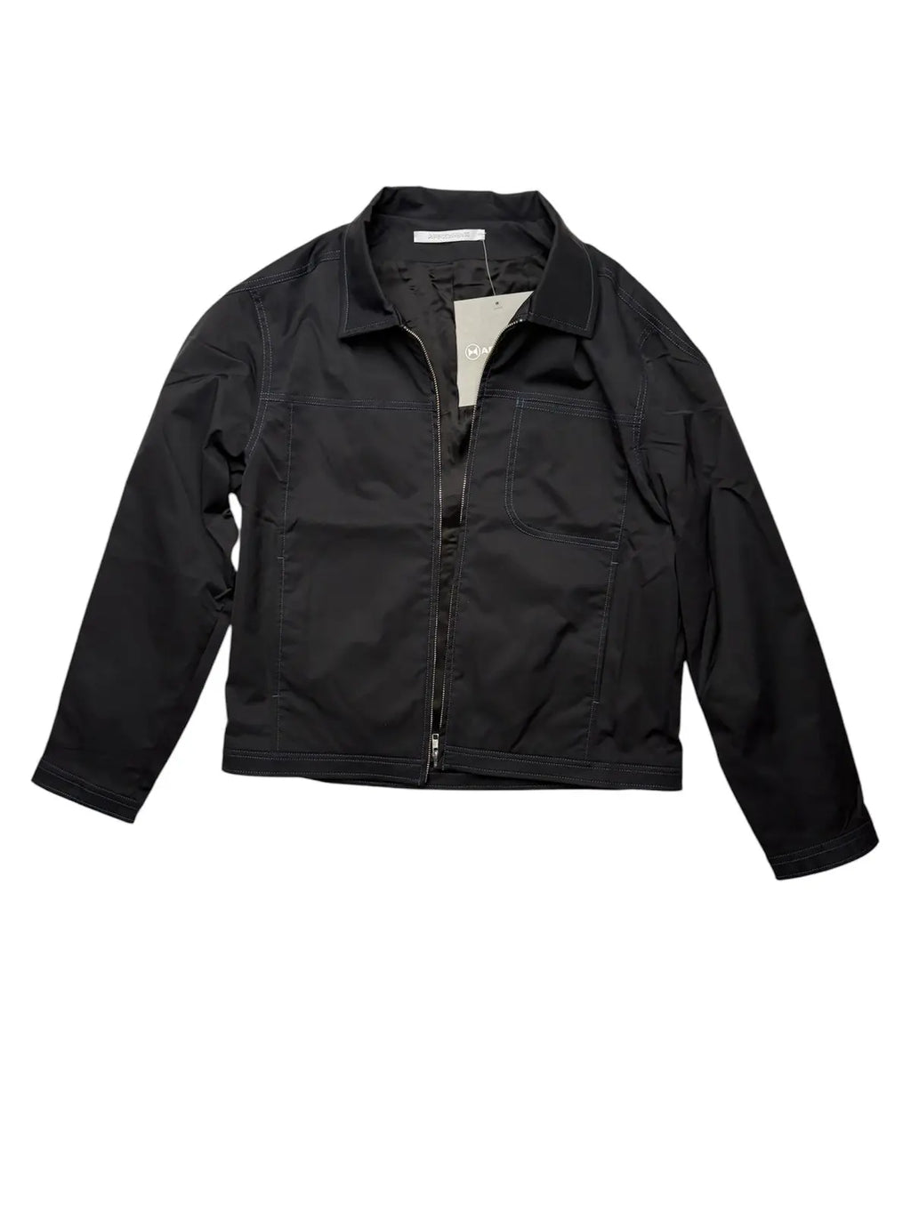 AFFXWRKS Boxed Blouson Nylon Twill Zipped Jacket