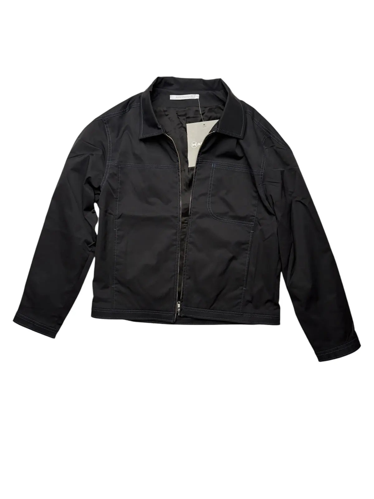 AFFXWRKS Boxed Blouson Nylon Twill Zipped Jacket