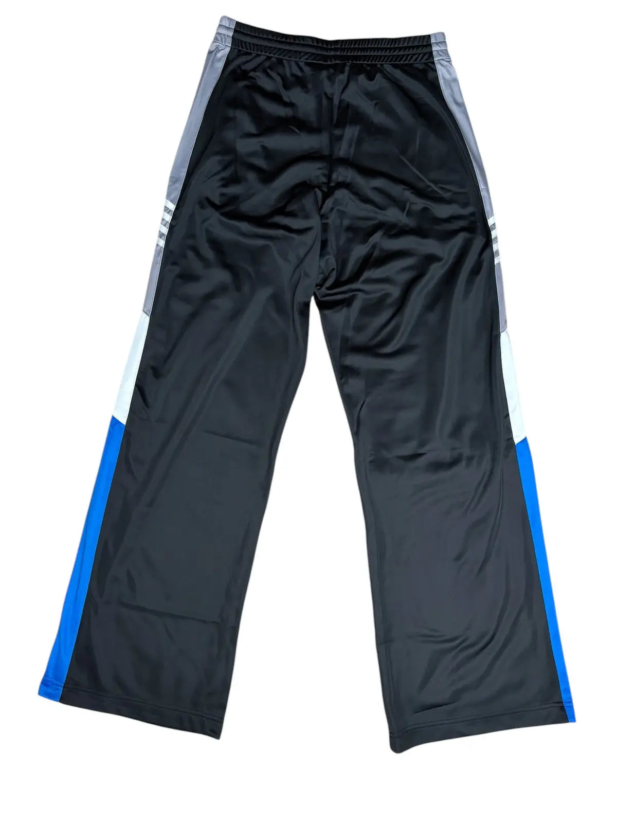 Martine Rose SS24 Wide Leg Flare Black/Grey/Blue Paneled Trackpant