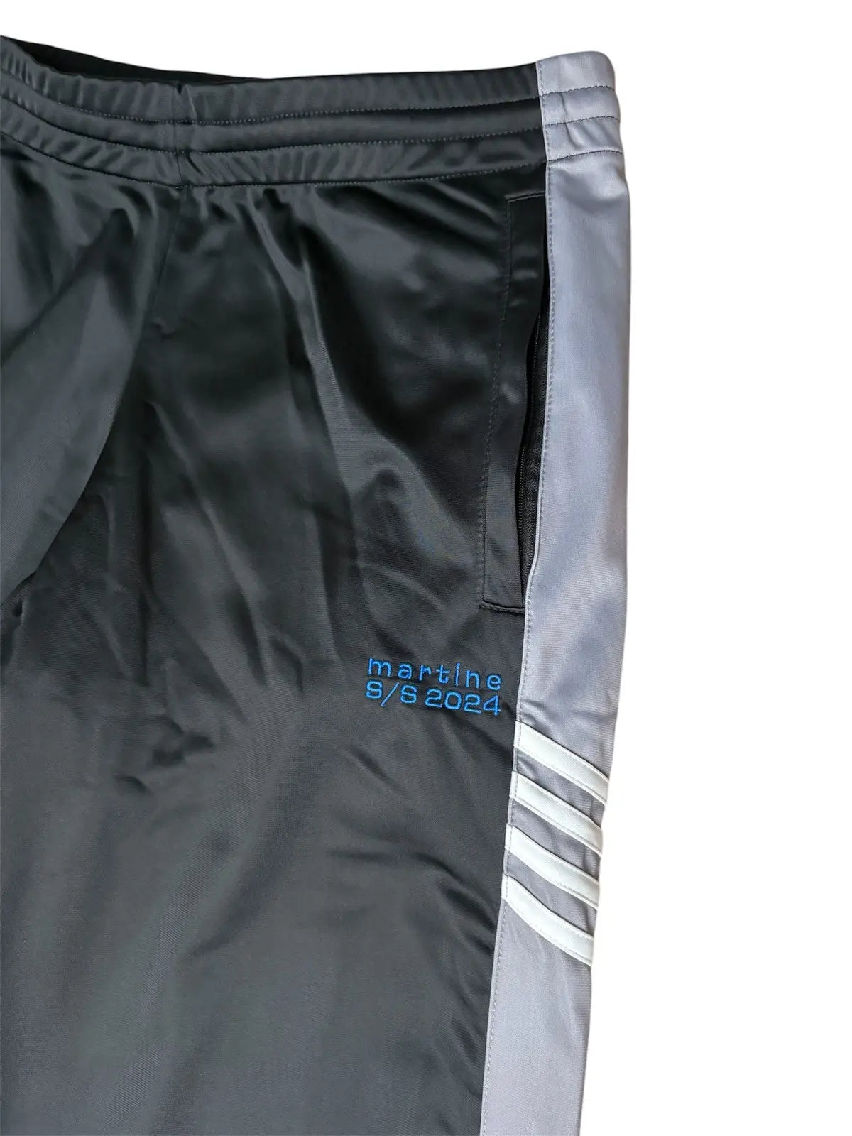 SS24 Wide Leg Flare Paneled Trackpant