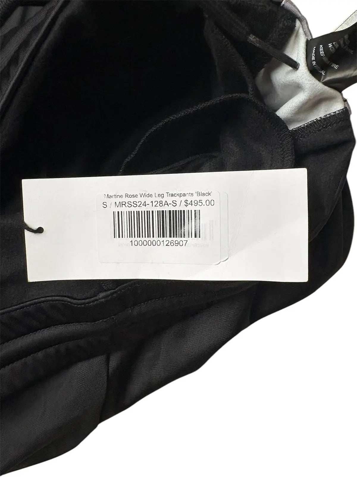 SS24 Wide Leg Flare Paneled Trackpant