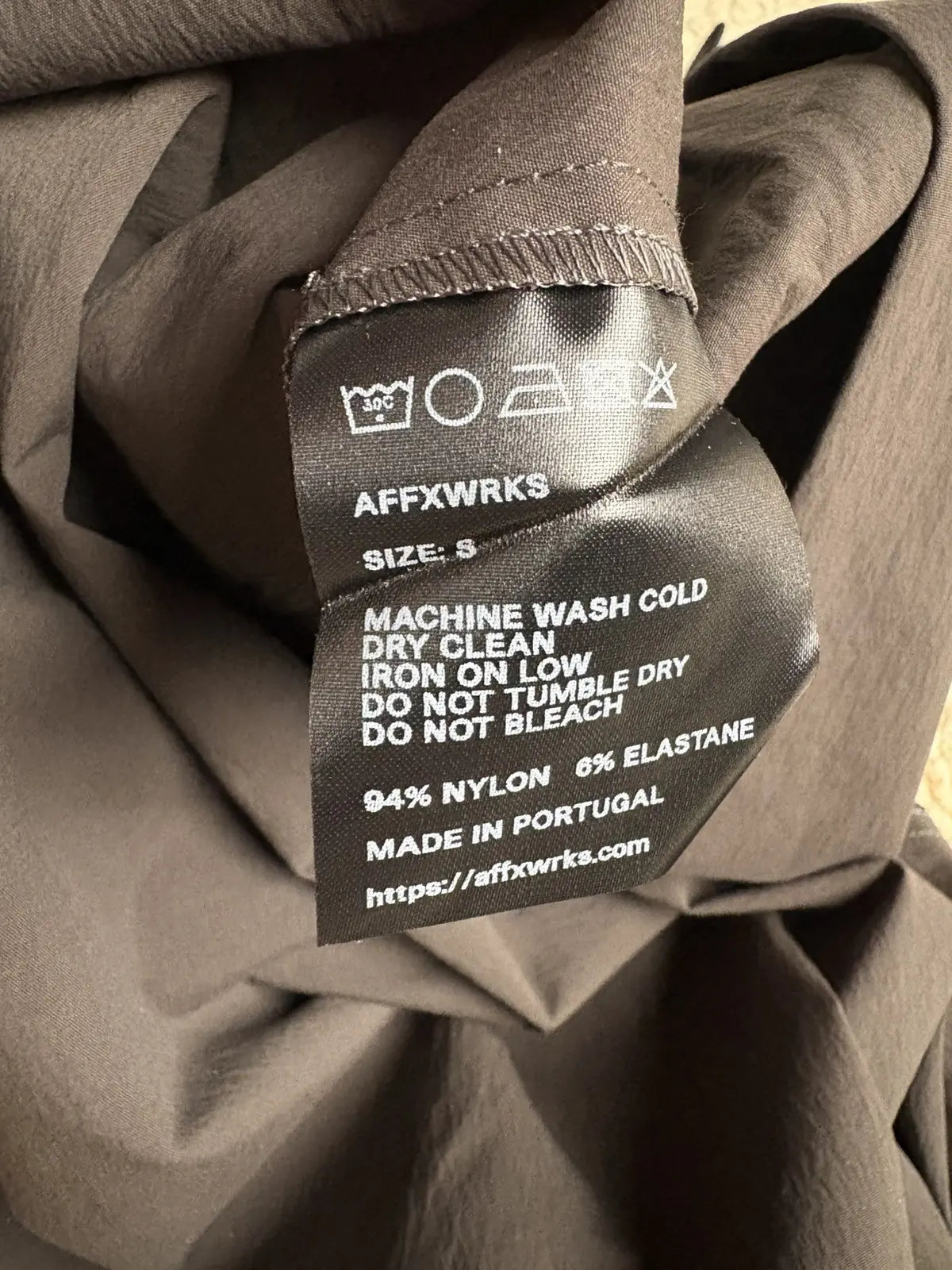 AFFXWRKS Transit Water-Repellent Nylon Shell Track Pants