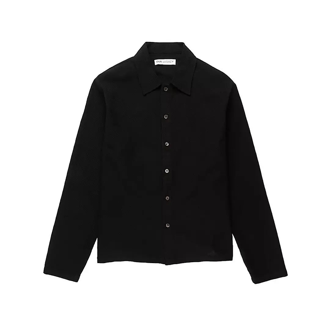 Our Legacy ISOLA Sparse Panama Knit Shirt