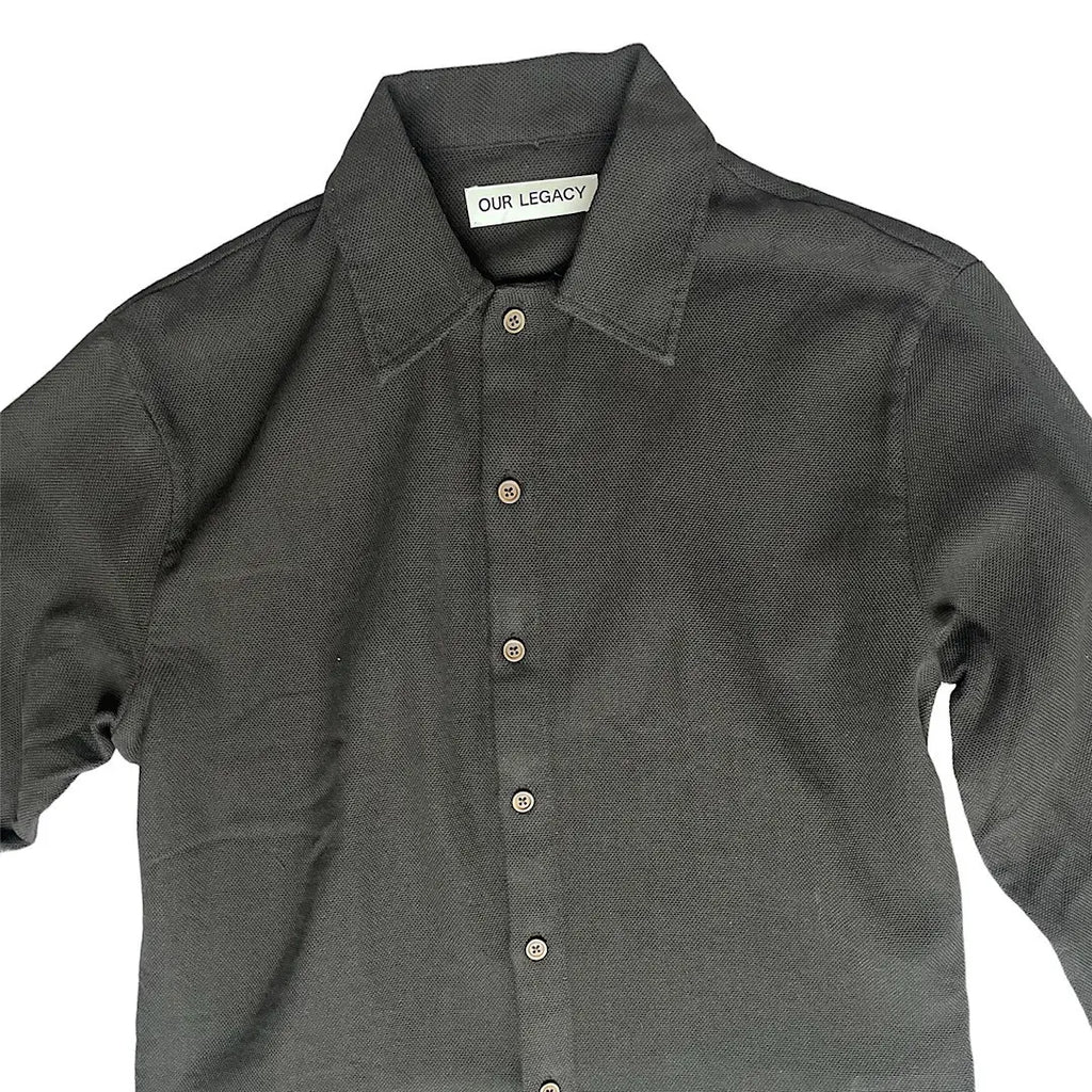 Our Legacy ISOLA Sparse Panama Knit Shirt