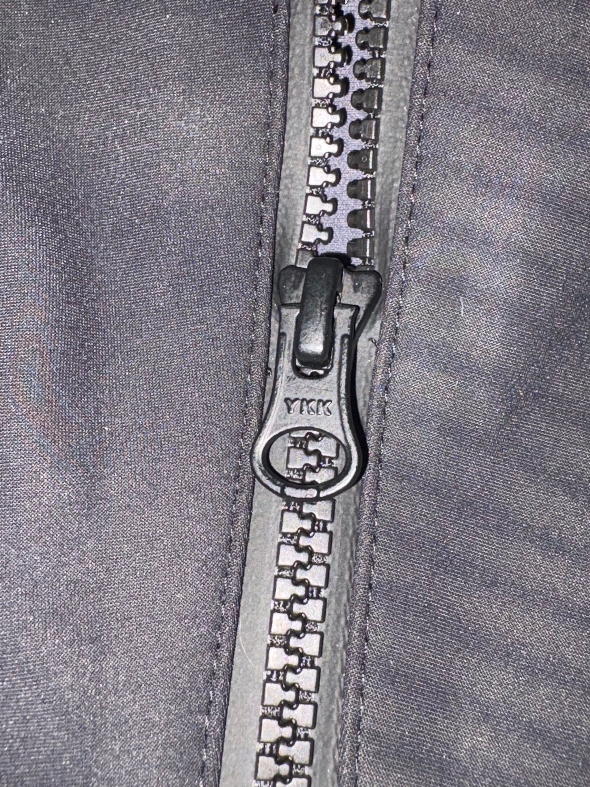 GR10K Black Hooded Fleece Jacket