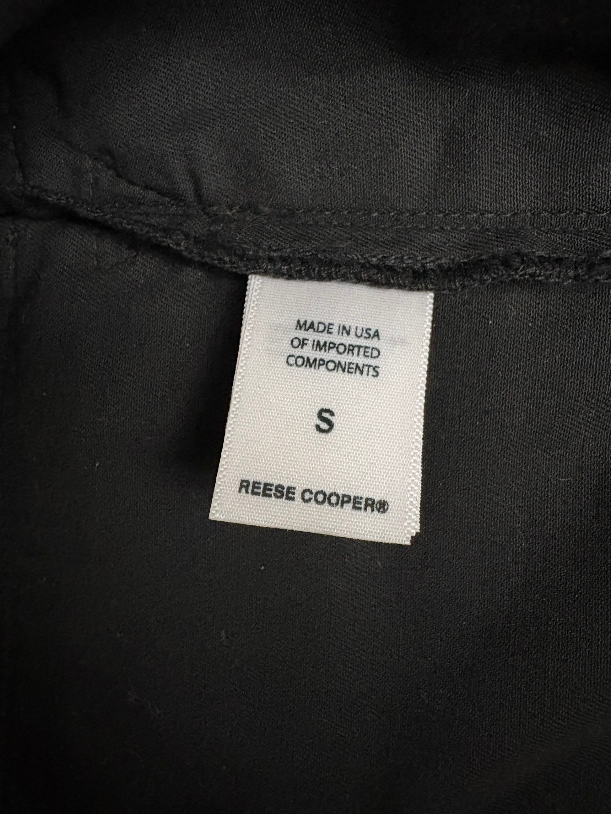 Reese Cooper Short Sleeve Cotton Cargo Shirt