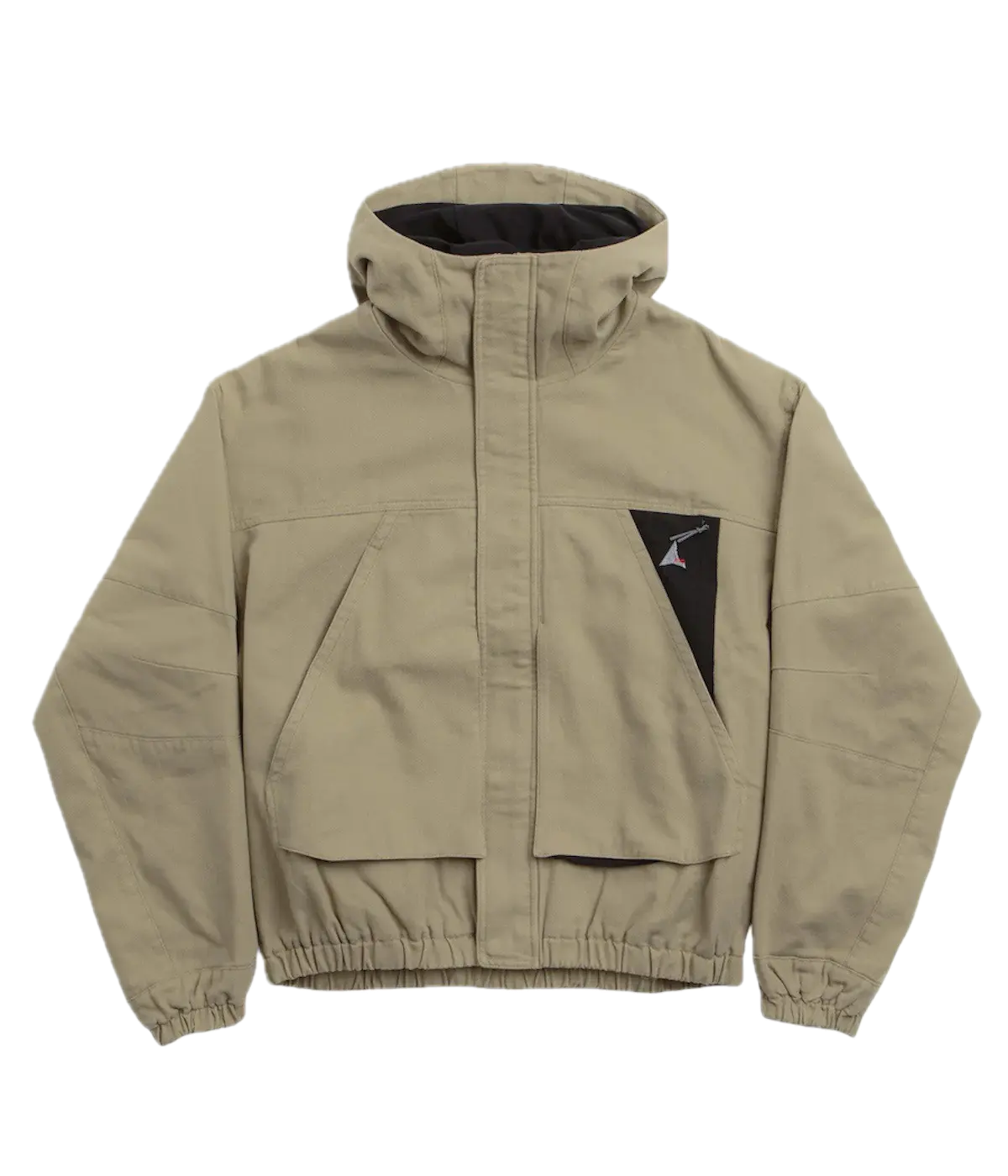 ROA Taupe Canvas Cotton Workwear Jacket