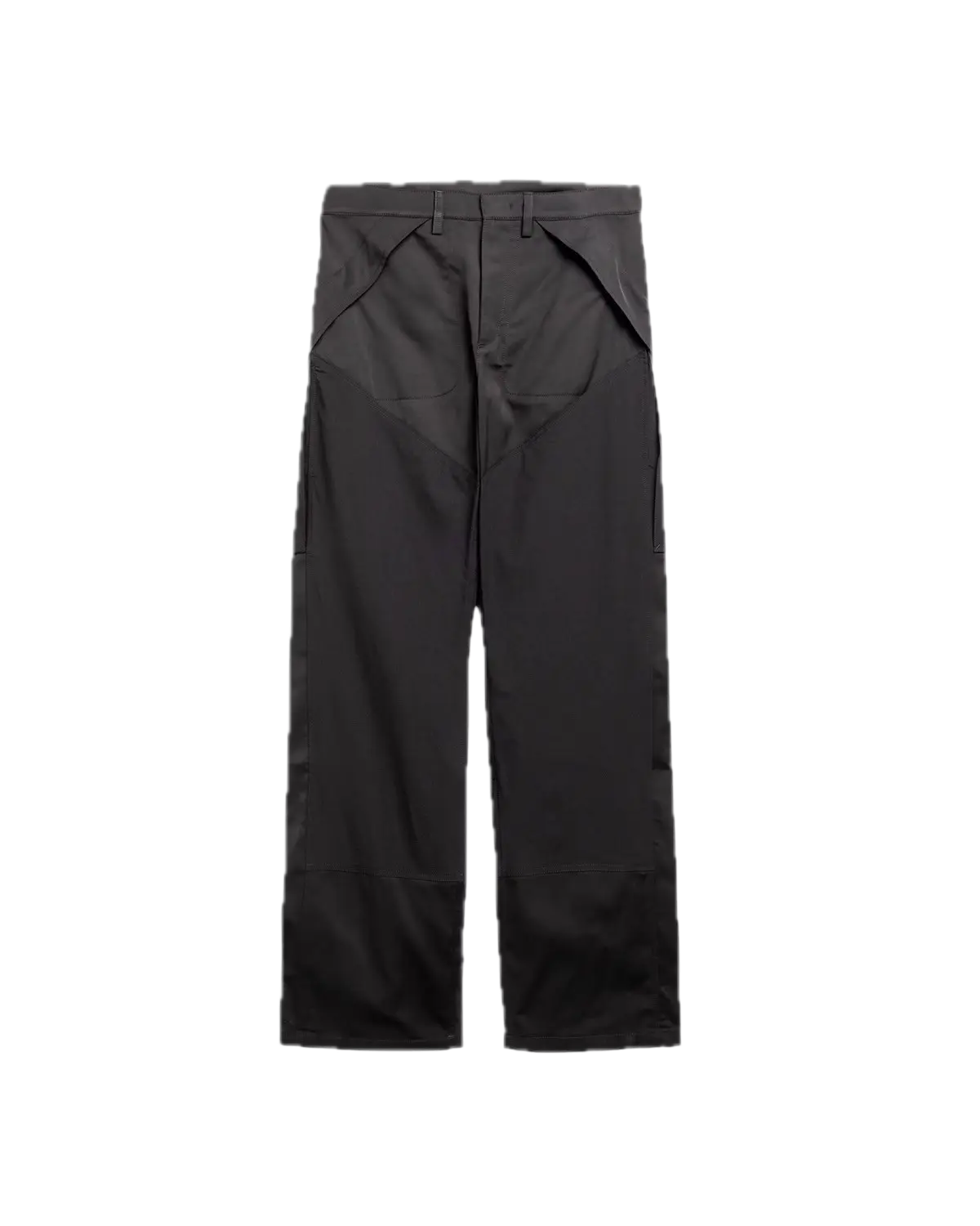ROA Hiking Black Technical Nylon Cargo Pants Trousers