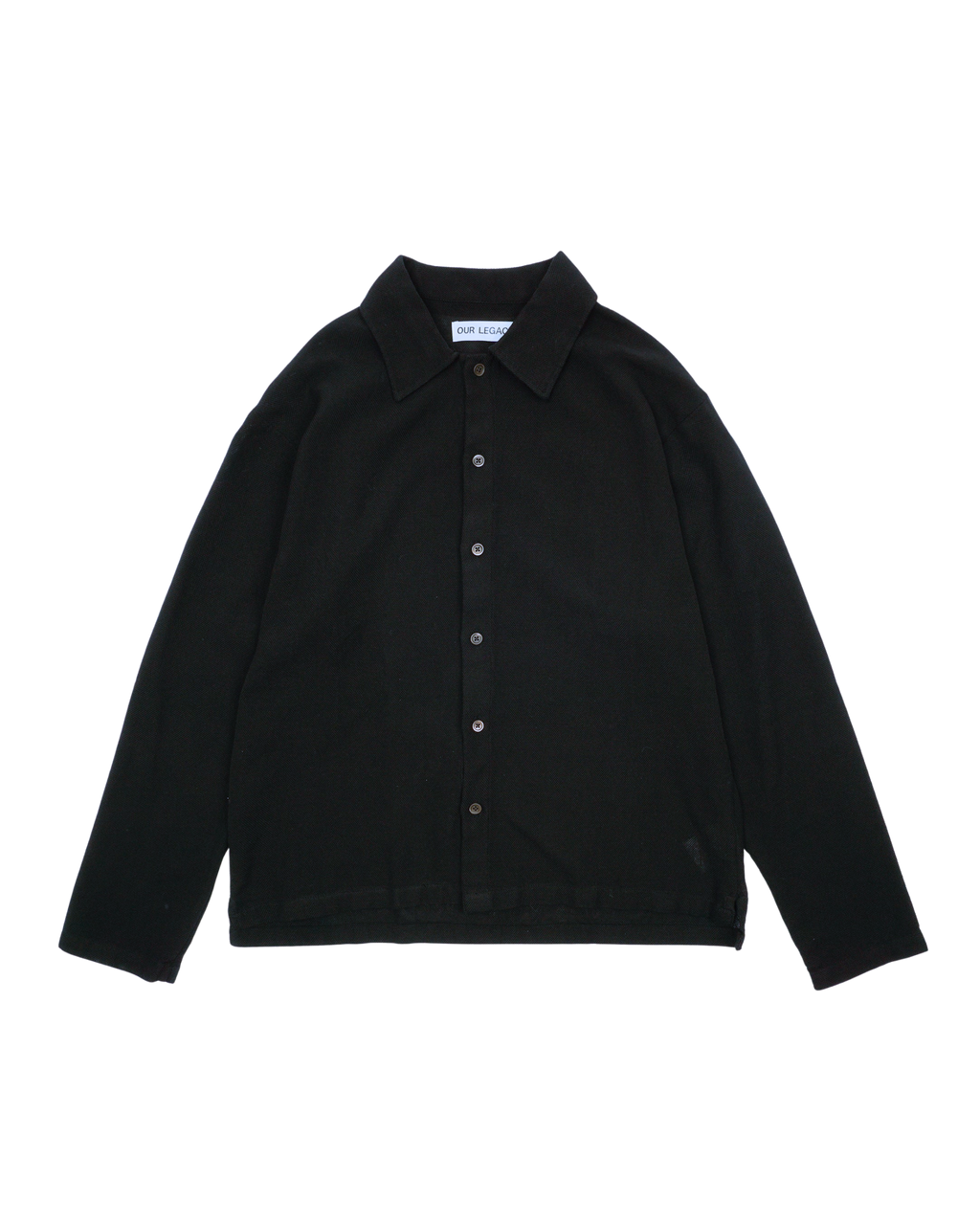 Our Legacy ISOLA Sparse Panama Knit Shirt