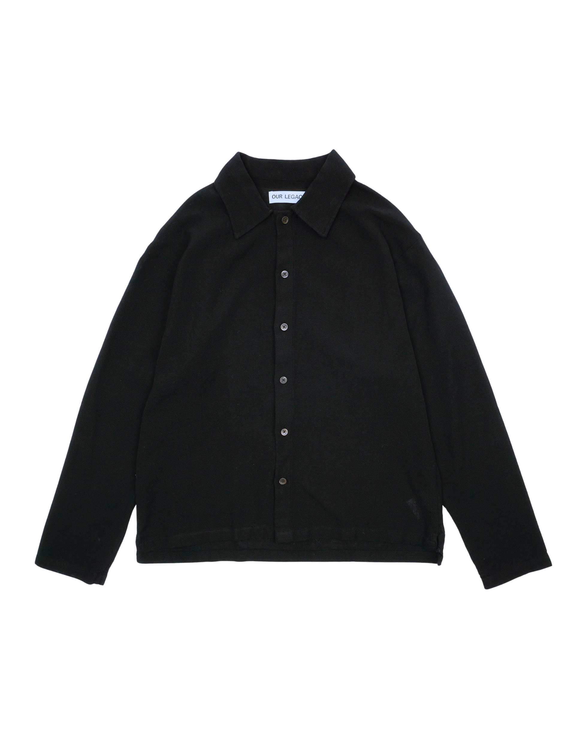 Our Legacy ISOLA Sparse Panama Knit Shirt