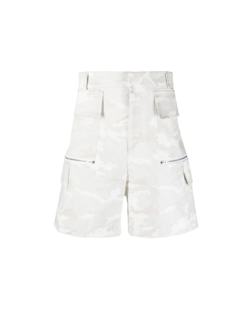 1017 Alyx 9SM Grey/White Camouflage Cargo Shorts