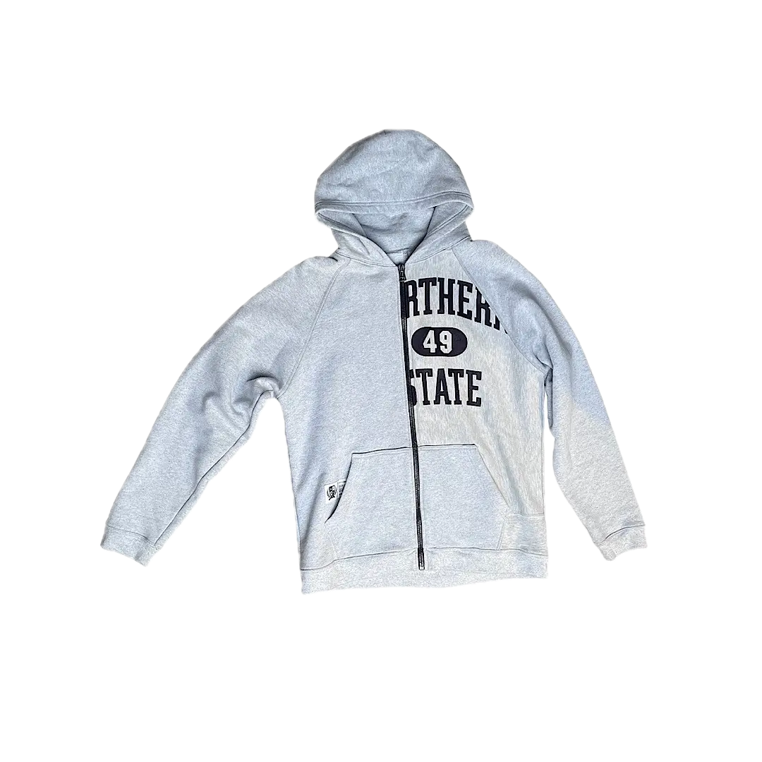 Reese Cooper Reconstructed Vintage Champion Zip-up Hooded Sweatshirt